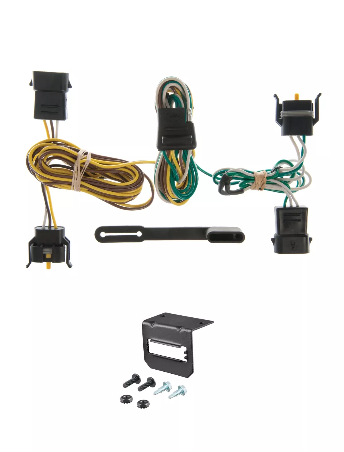 00-03 Ford Focus Wagon CURT 4-flat Plug and Play Trailer Wiring