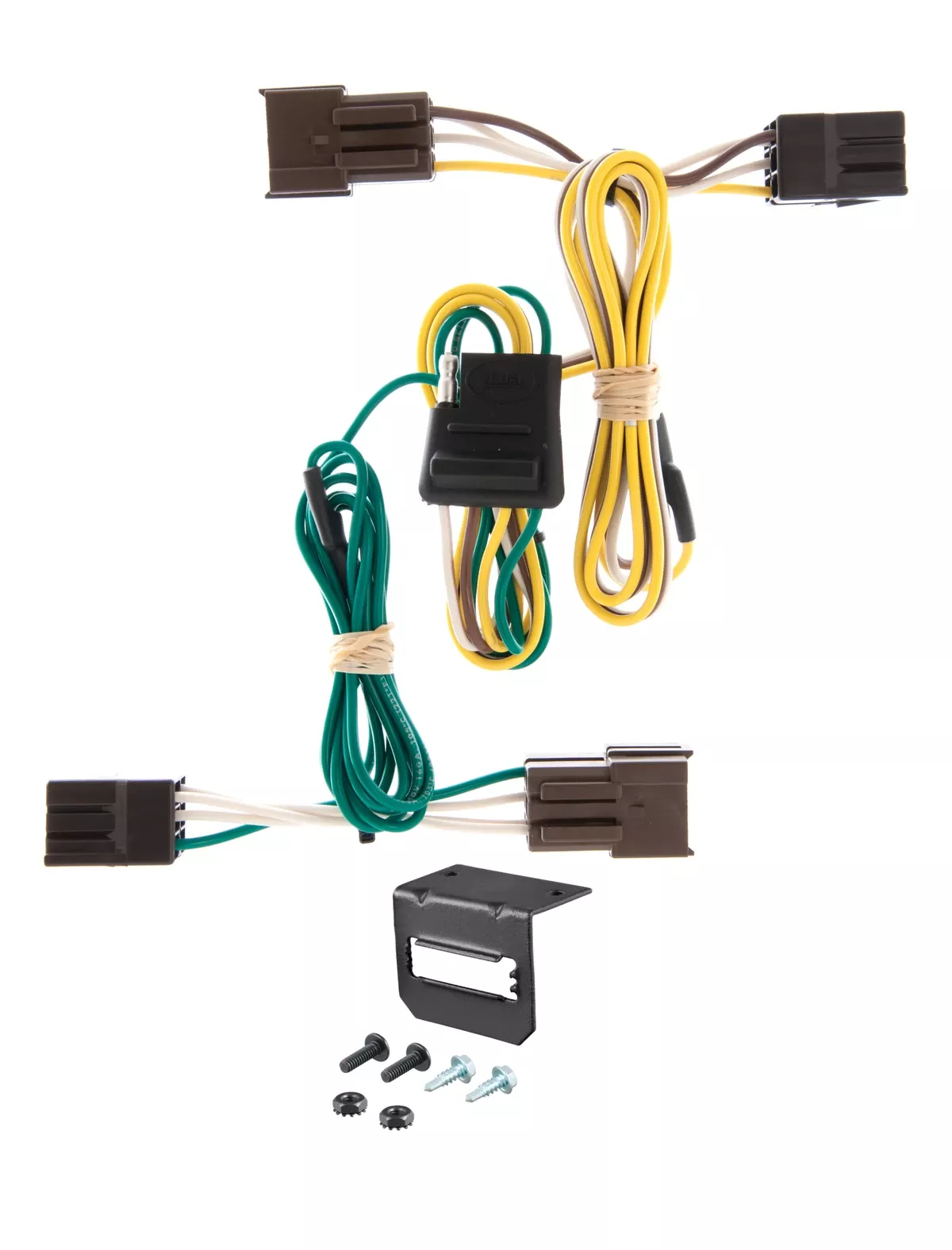 00-03 Ford Taurus Sedan CURT 4-flat Plug and Play Trailer Wiring