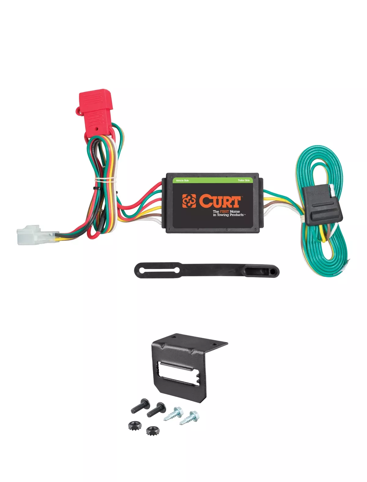 00-09 Subaru Outback Wagon CURT 4-flat Plug and Play Trailer Wiring