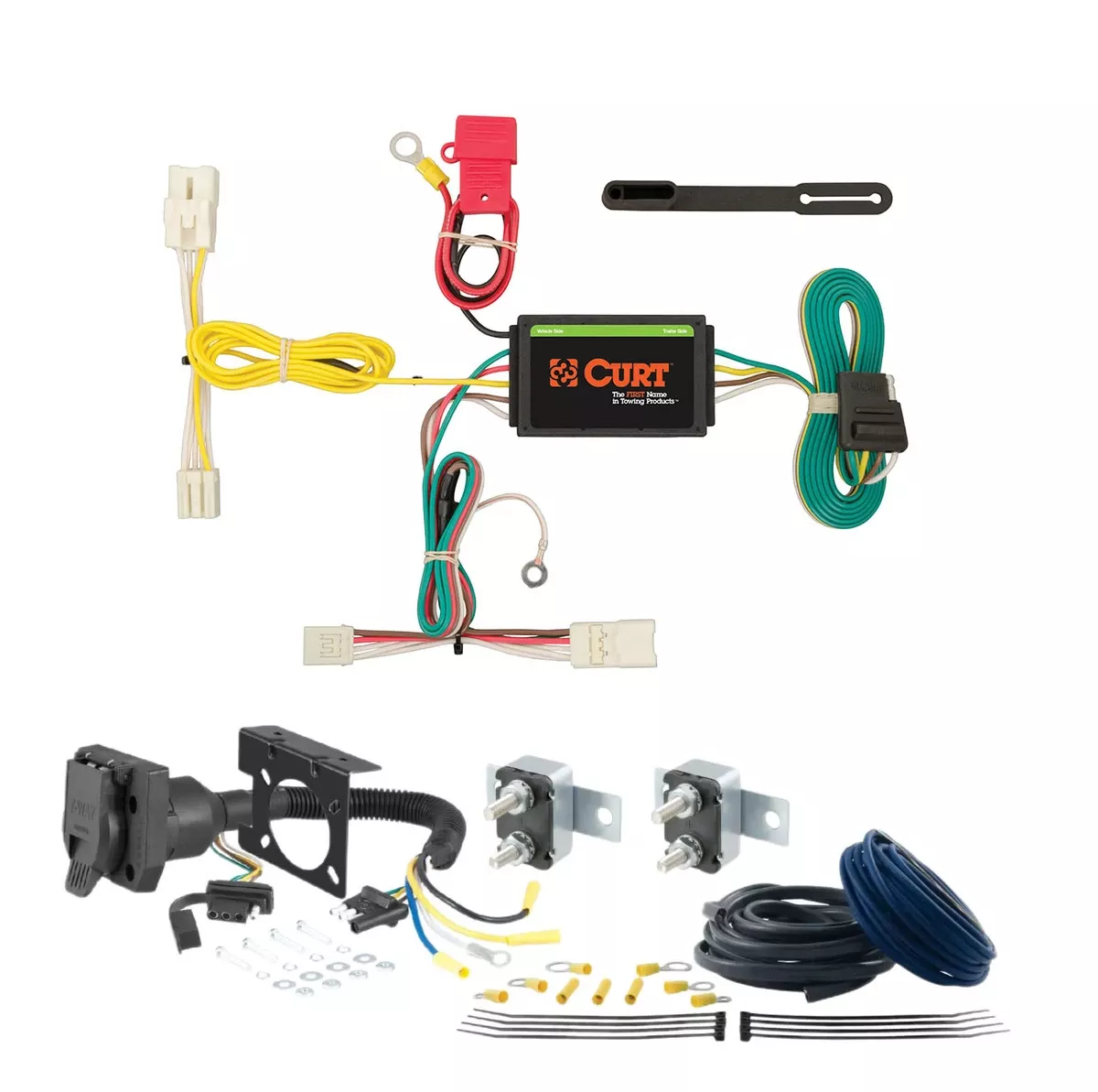 02 - 15 Mini Cooper 2-door hatchback, excluding 'S' model CURT Trailer Brake Controller 7-Way Upgrade Kit7WK1964