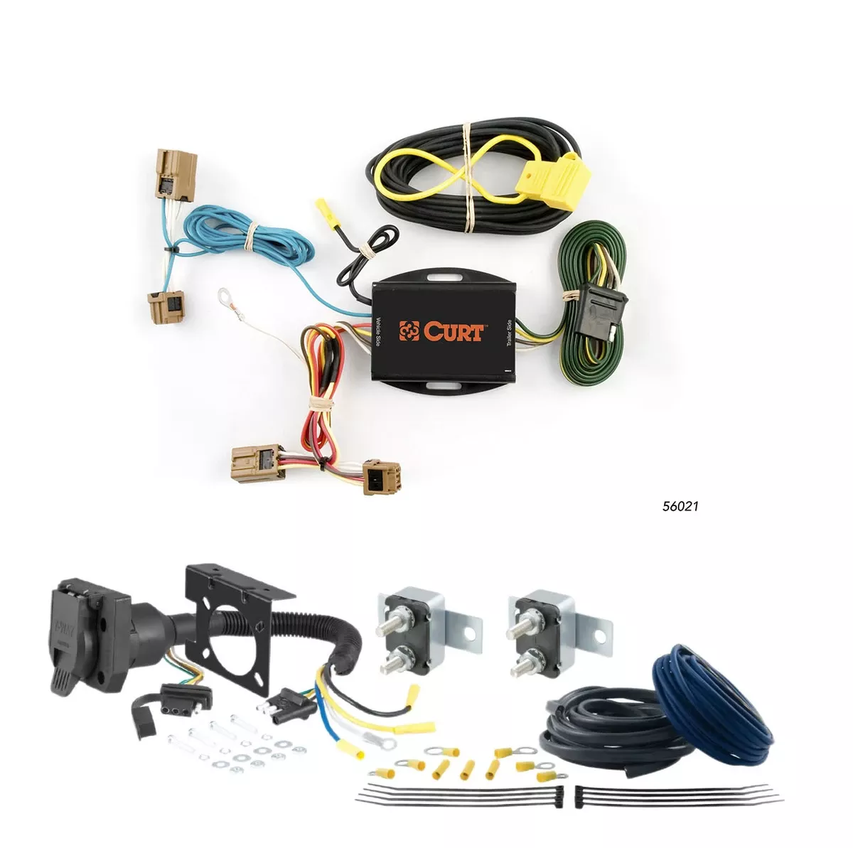 04 - 14 Ford E-150 CURT Trailer Brake Controller 7-Way Upgrade Kit7WK800