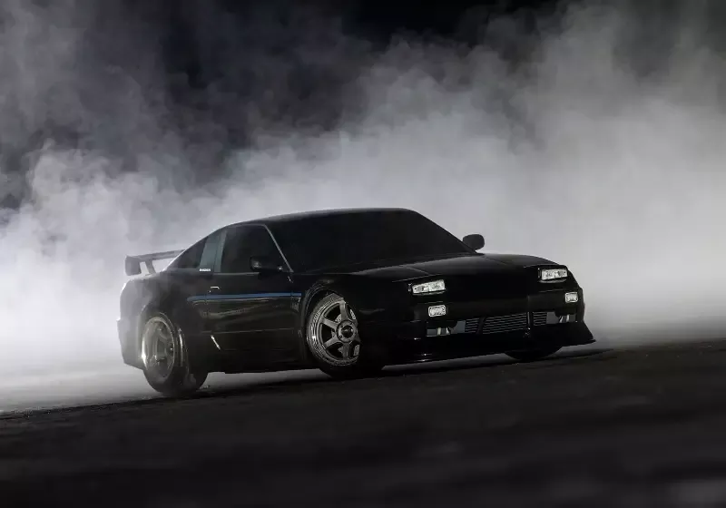 1/10 4-TEC Drift Nissan 240SX: Black