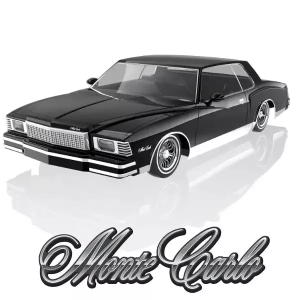 1/10 Monte Carlo Black – 1979 ChevroletLowrider