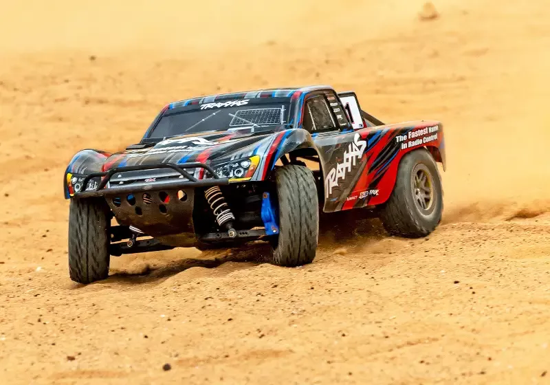1/10 Slash 4×4, Brushless, SCT, RTR: Red