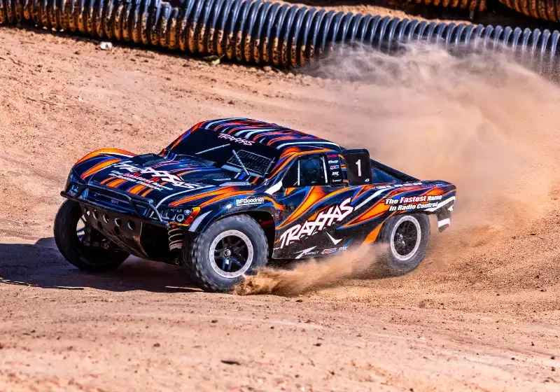 1/10 Slash 4×4 VXL HD, Brushless, SCT, RTR: Orange