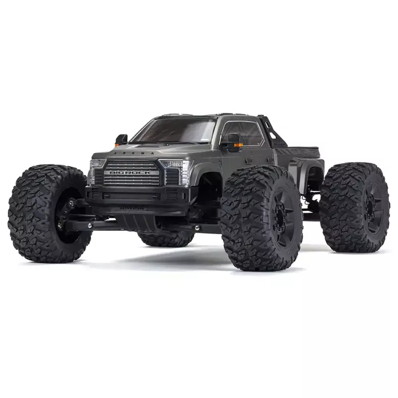 1/7 Big Rock 4WD BLX (Requires battery & charger): Gunmetal : ARA7612T1
