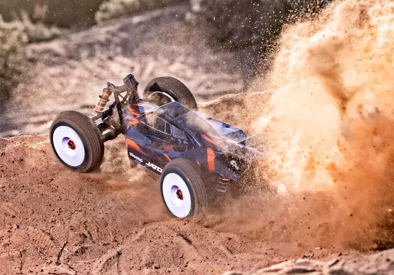 1/8 Jato 4X4 BL-4s(Requires battery & charger): Orange