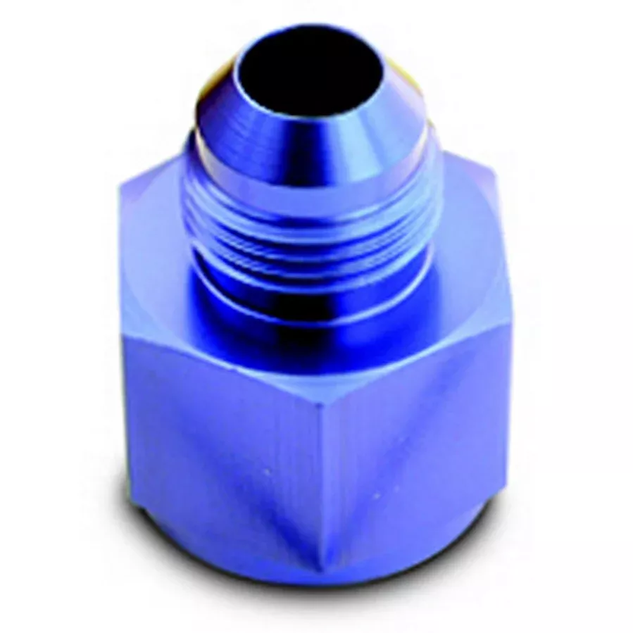 A-1 Performance Plumbing -4 AN Female to -3 AN Male Reducer Adapter Fitting - Blue