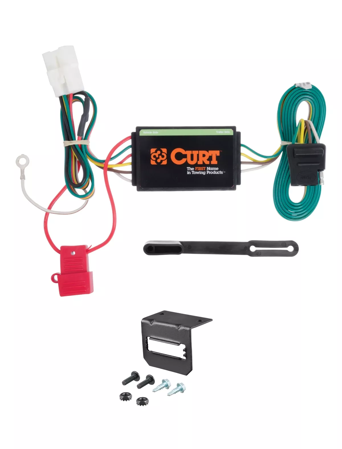 19-24 Subaru Ascent CURT 4-flat Plug and Play Trailer Wiring