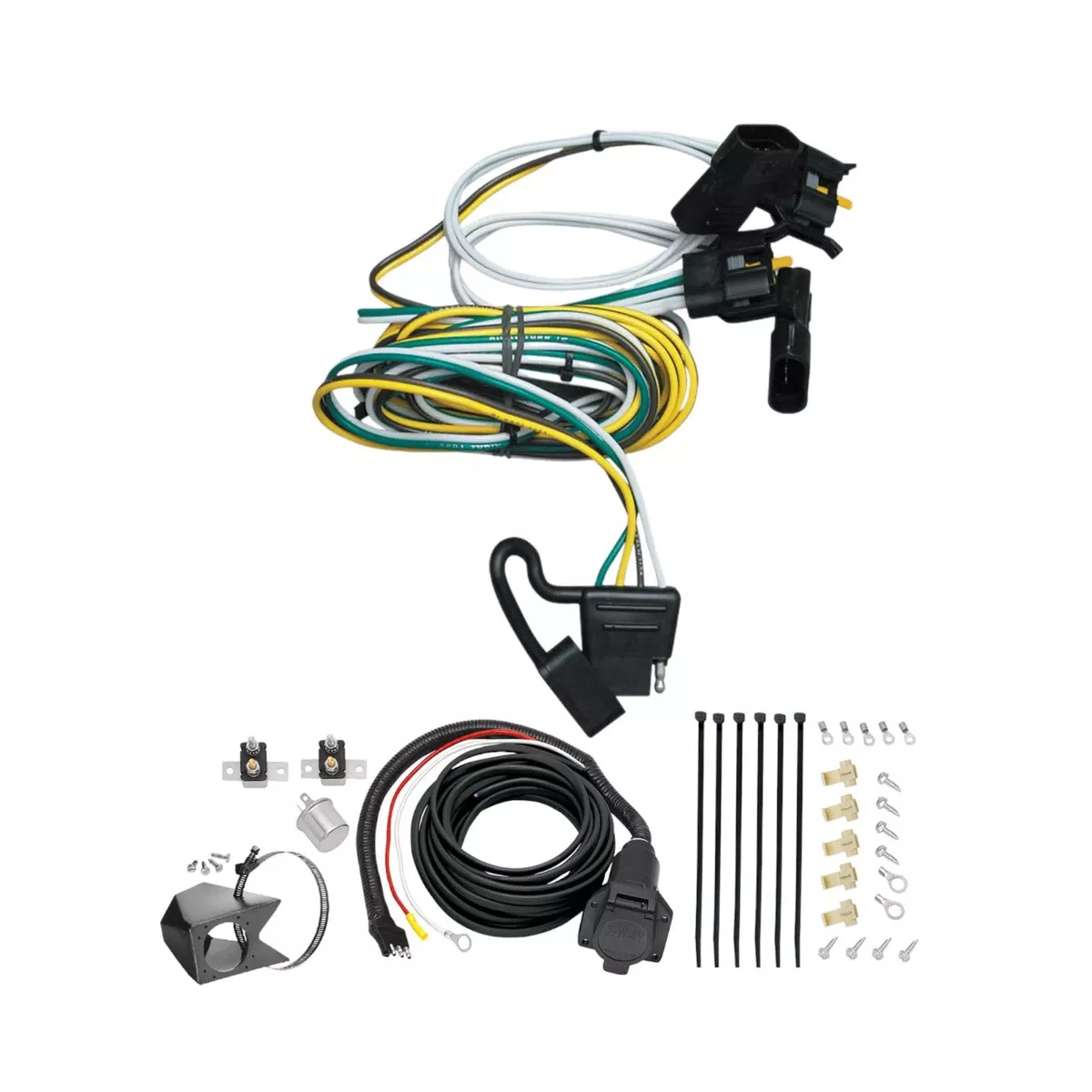 1997-2003 Ford F-150 Flareside Tekonsha Custom 7-Way + Brake Controller Install Kit