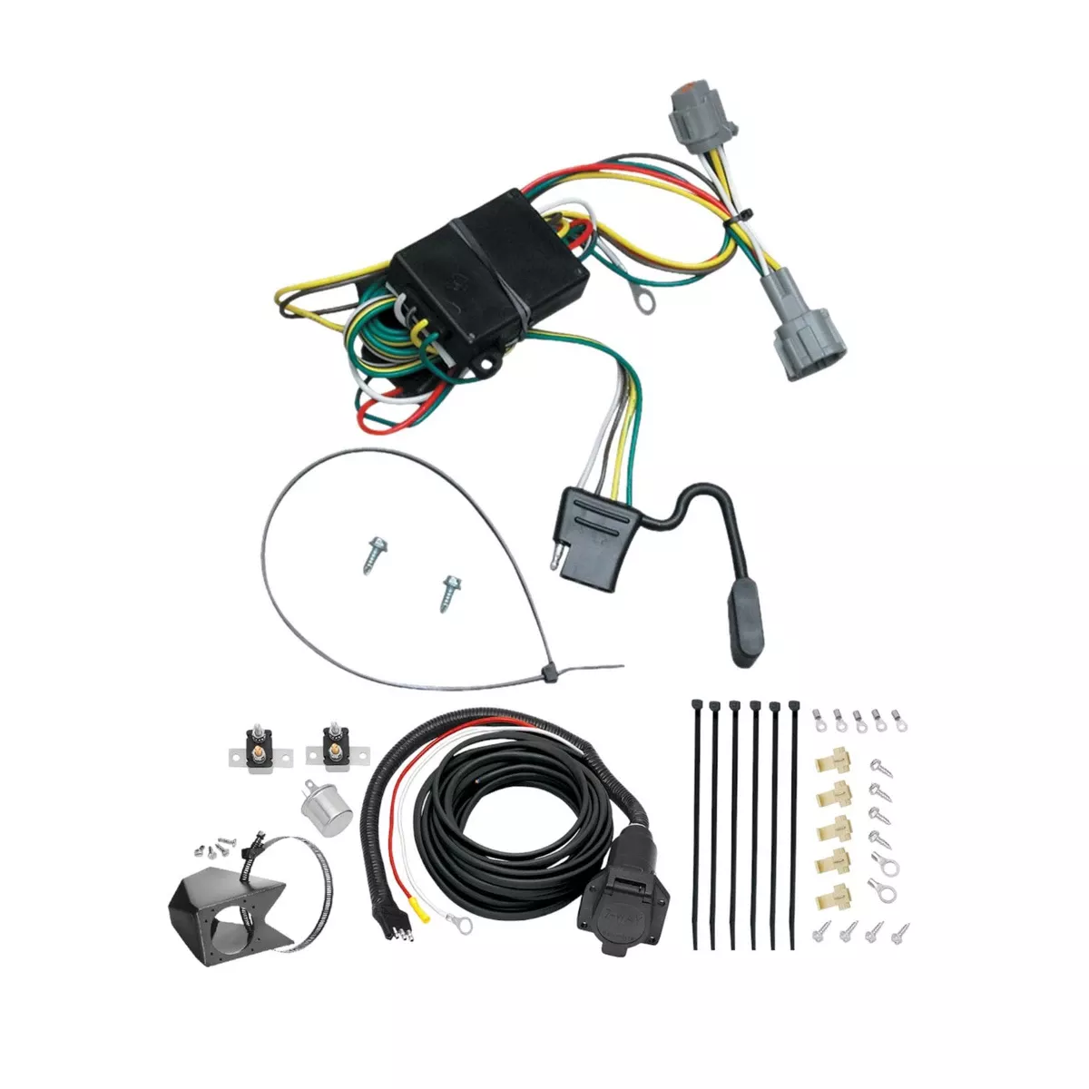 1998-1998 Nissan QuestTekonsha Custom 7-Way + Brake Controller Install Kit