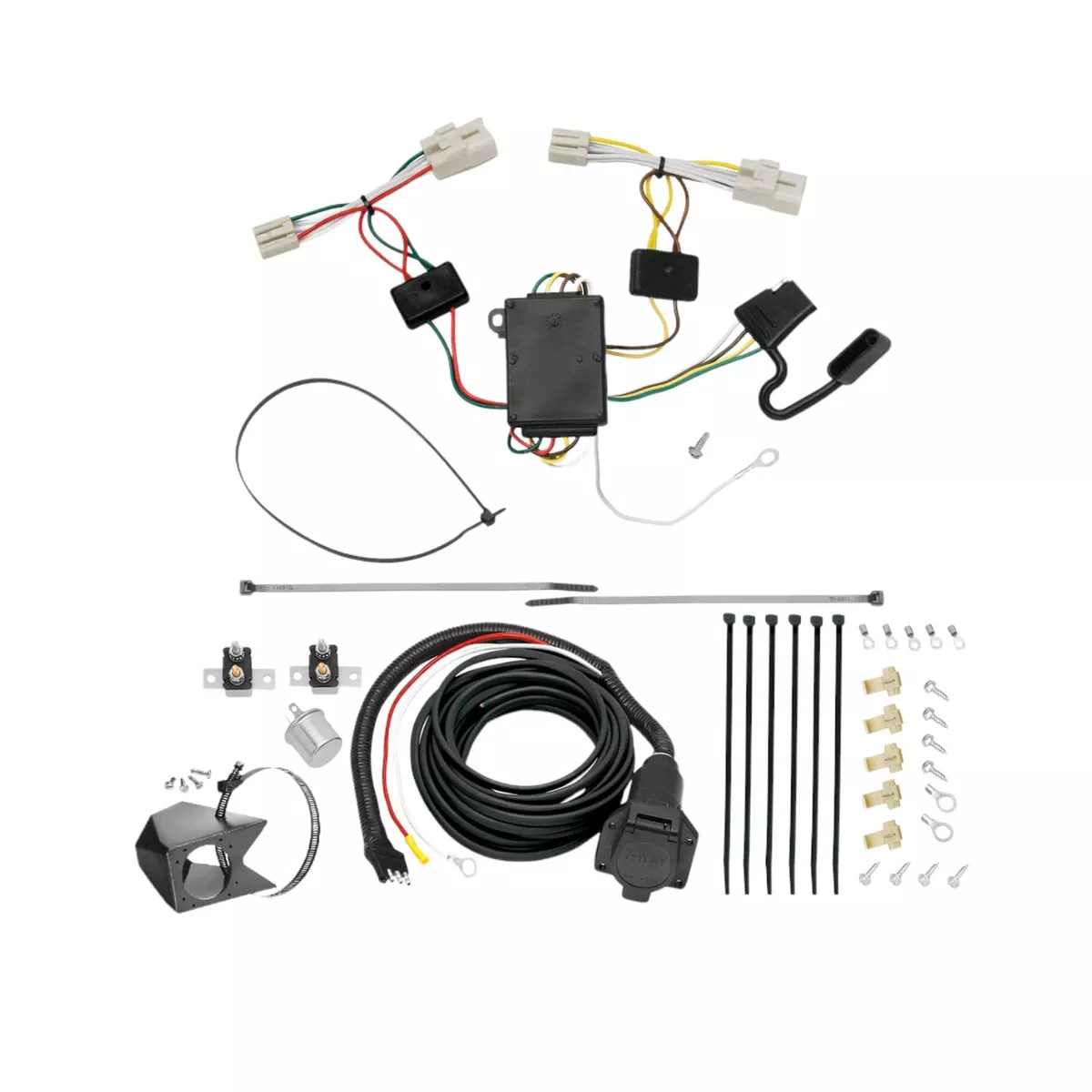 2007-2009 KIA AmantiTekonsha Custom 7-Way + Brake Controller Install Kit