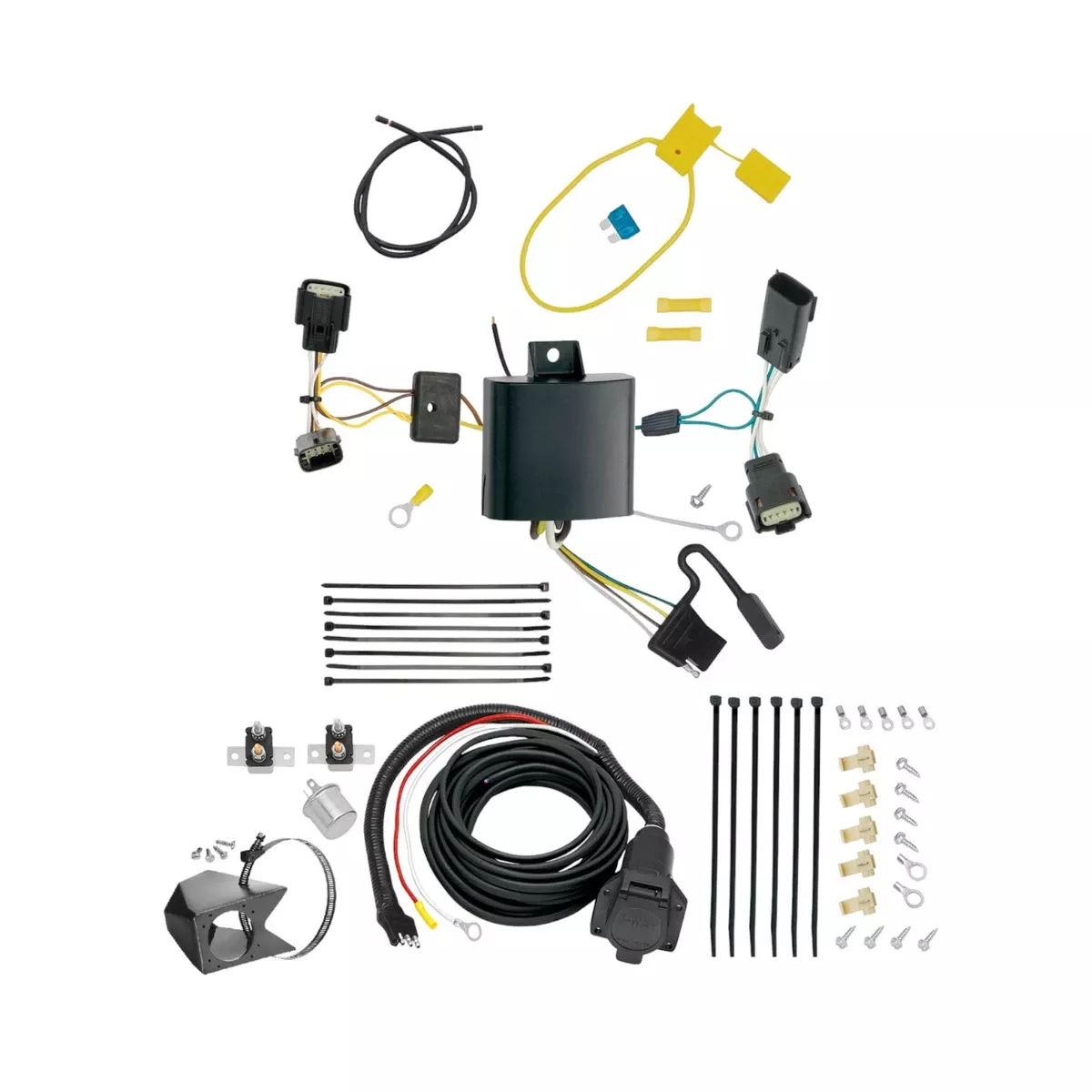 2015-2023 Dodge ChargerTekonsha Custom 7-Way + Brake Controller Install Kit
