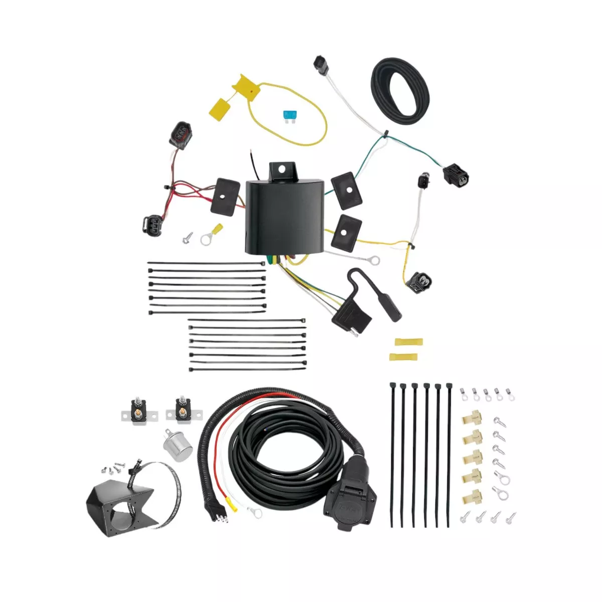 2016-2019 Acura TLXTekonsha Custom 7-Way + Brake Controller Install Kit