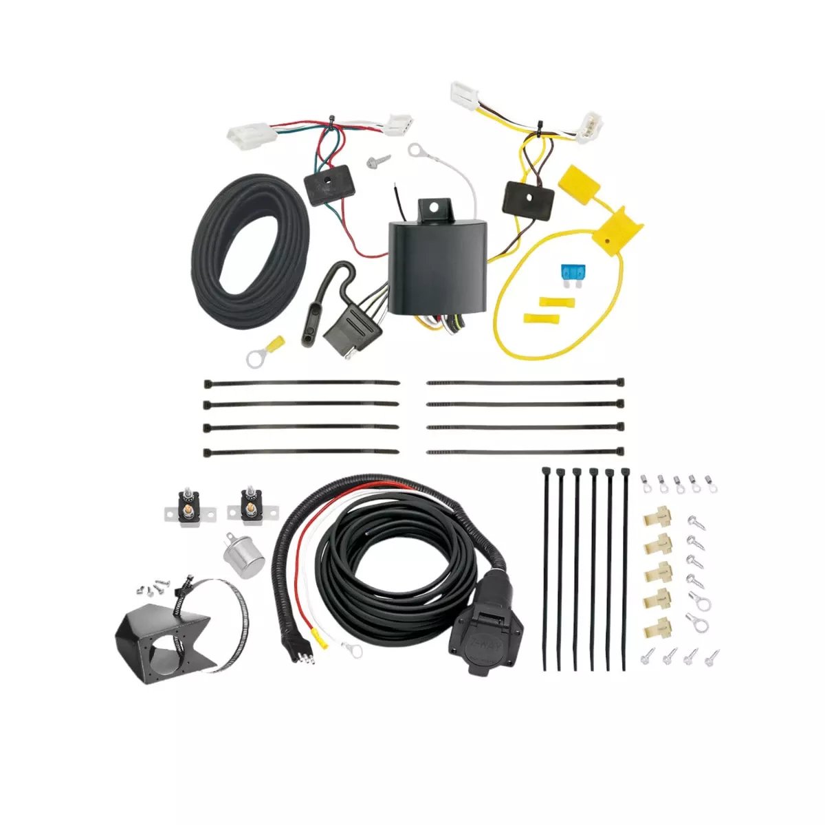 2019-2024 Toyota Corolla Hatchback Tekonsha Custom 7-Way + Brake Controller Install Kit