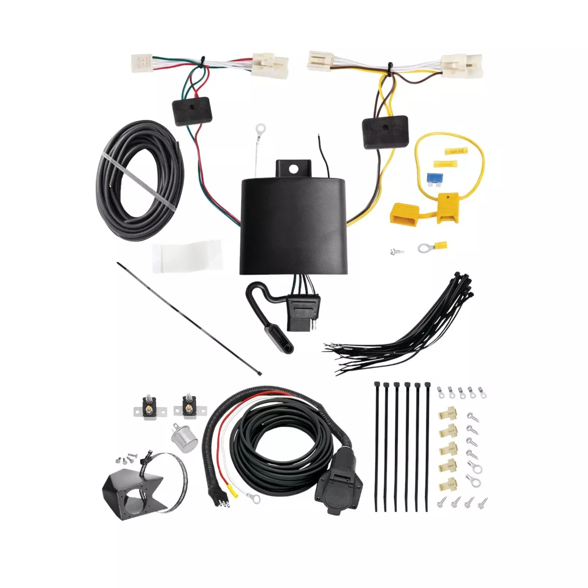 2021-2024 Ford Bronco SportTekonsha Custom 7-Way + Brake Controller Install Kit