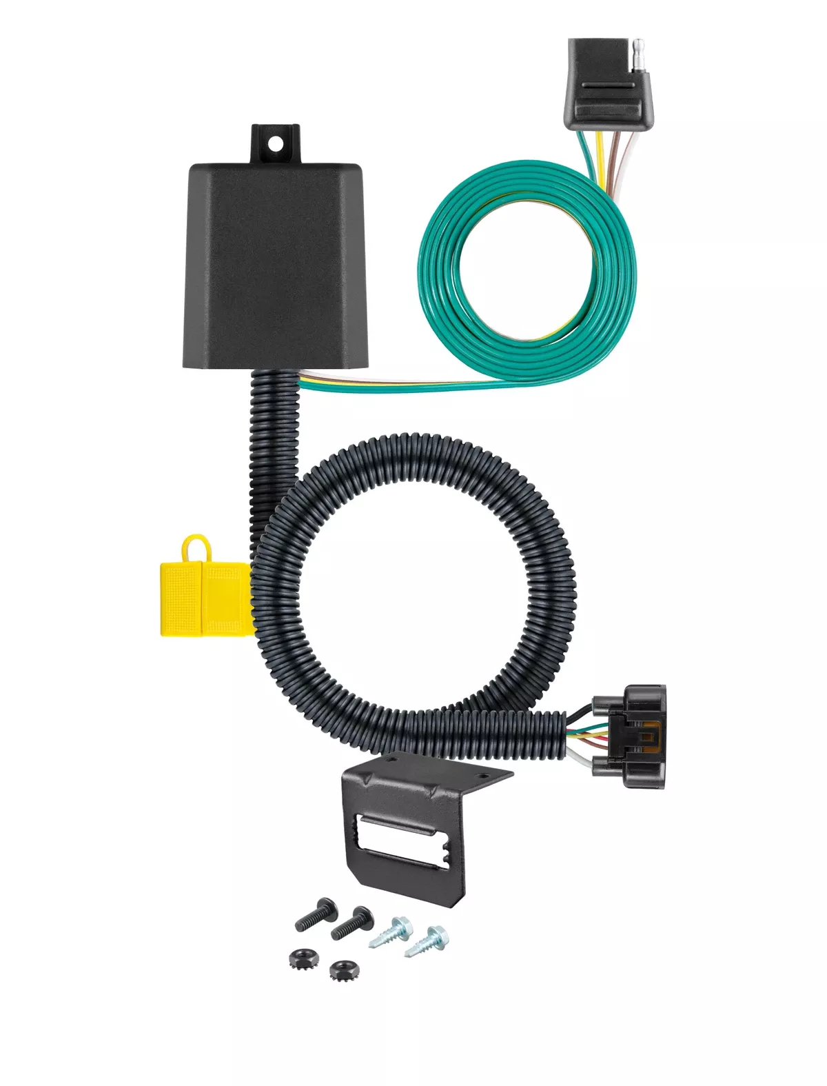 22-24 Hyundai Tucson CURT 4-flat Plug and Play Trailer Wiring
