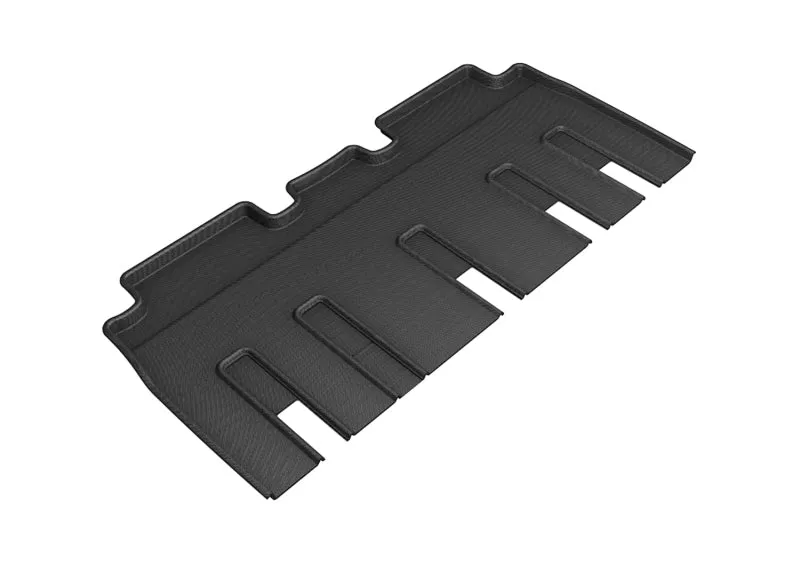 3D MAXpider Kagu 2nd Row Floor Liner - Black/Textured - Tesla X 2017-21
