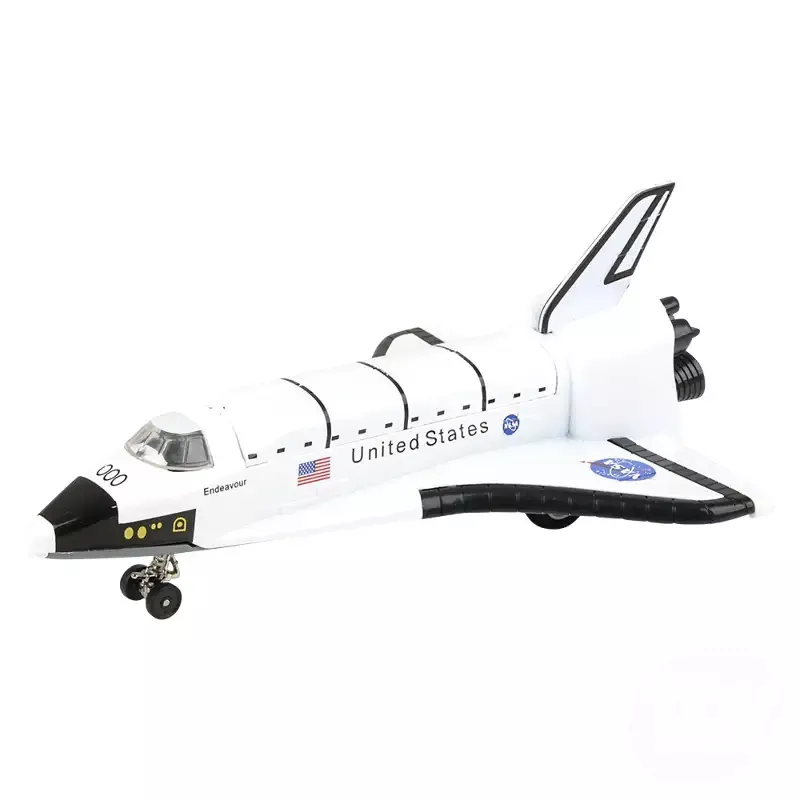 7″ Die-Cast Pull Back Space Shuttle