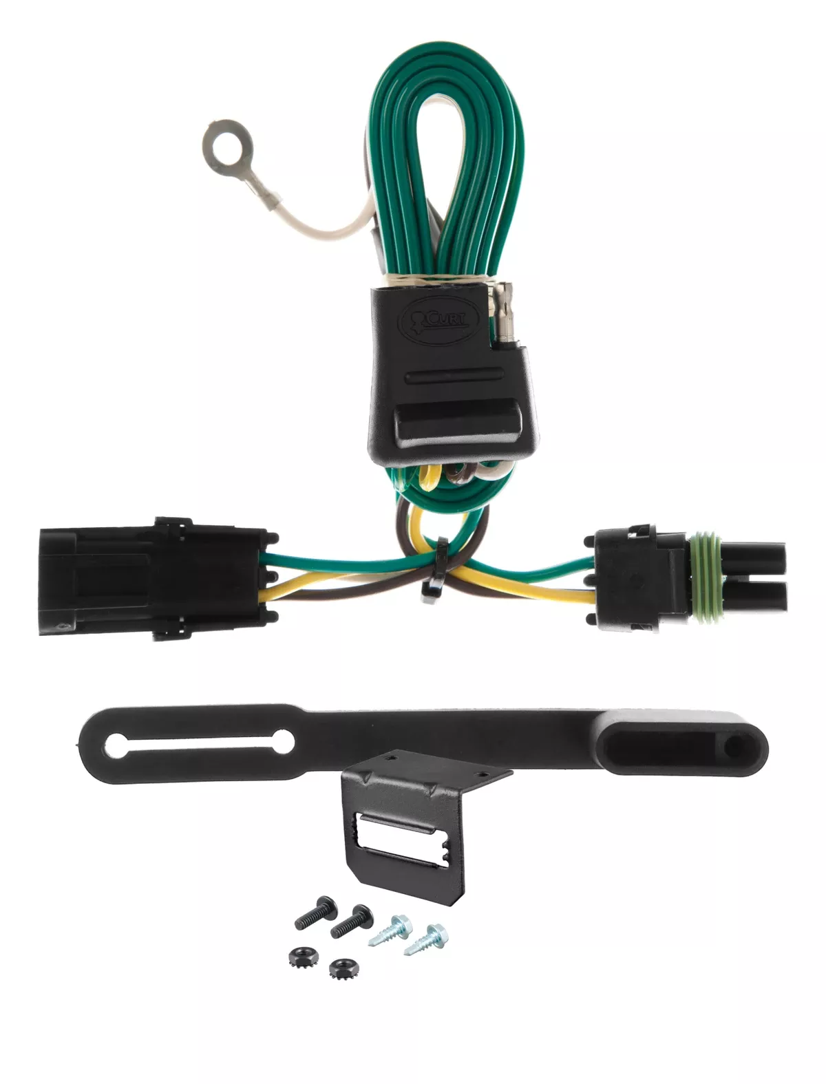 85-91 Chevrolet CURT 4-flat Plug and Play Trailer Wiring