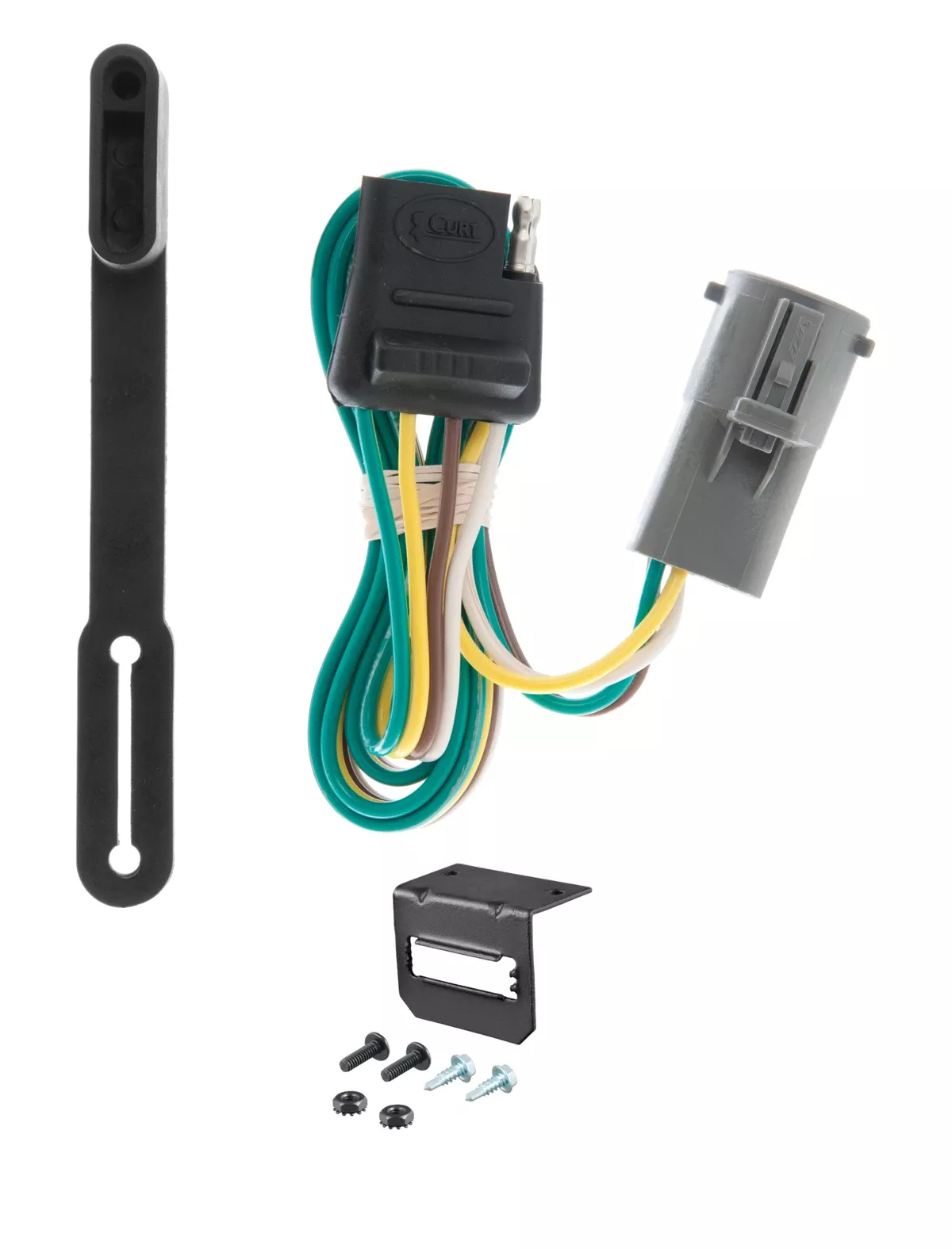 98-01 Mazda B4000 00-05 models are no drill CURT 4-flat Plug and Play Trailer Wiring