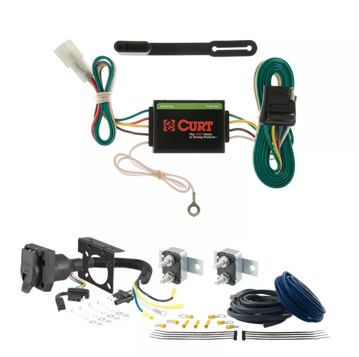 98 - 02 KIA Sportage Excluding SX models CURT Trailer Brake Controller 7-Way Upgrade Kit7WK1638