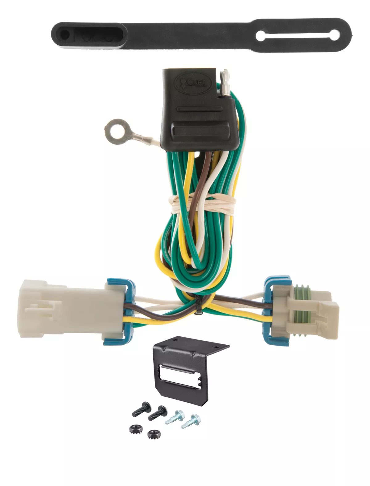 98-04 Chevrolet S10 CURT 4-flat Plug and Play Trailer Wiring
