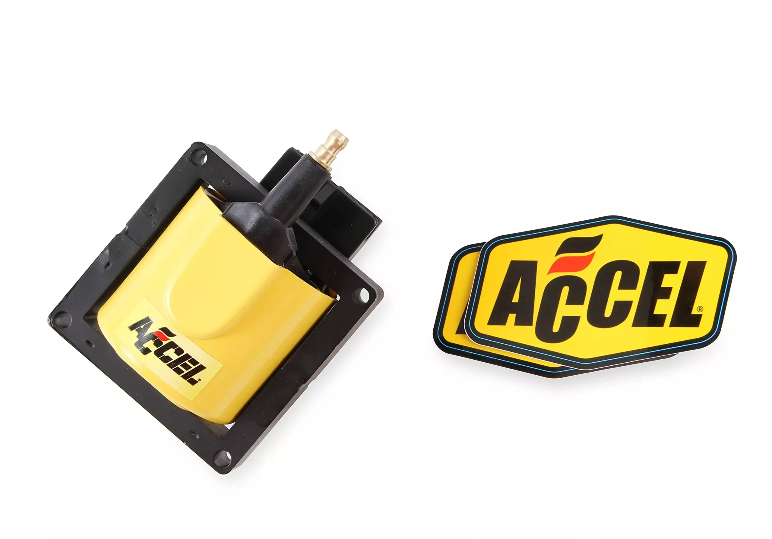 Accel 140012 Supercoil Ignition Coil - Yellow - Individual