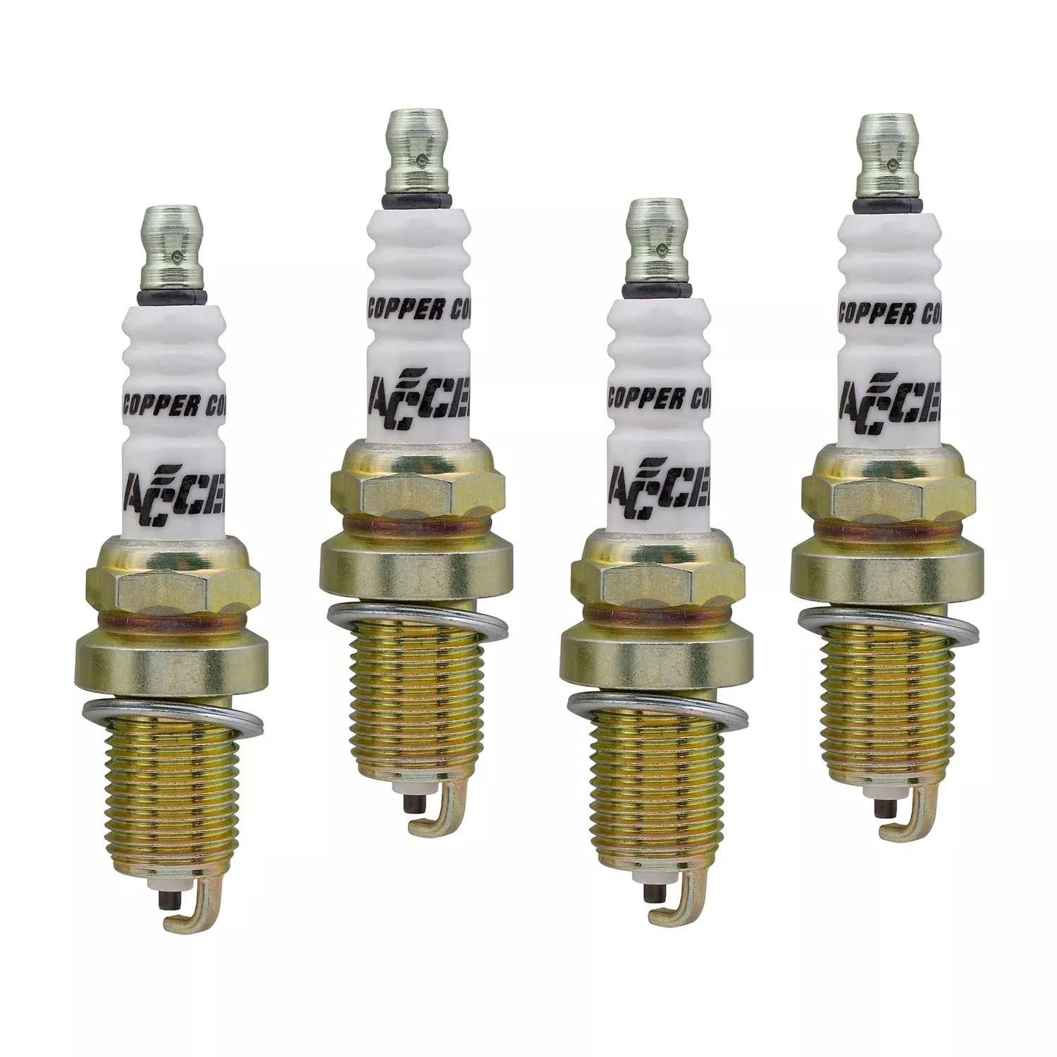 ACCEL Shorty Copper Core Spark Plug (Pack of 4) - Model 0414S-4