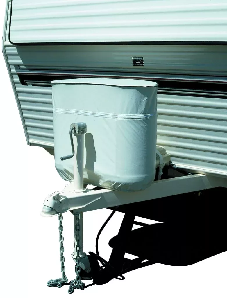 Adco 2112 White Rv Propane Tank Cover