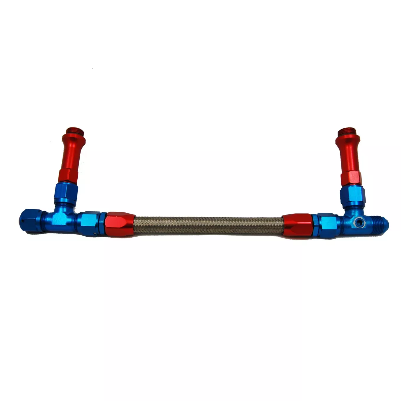 AED Braided Fuel Line Kit - #6 Holley Carburetor