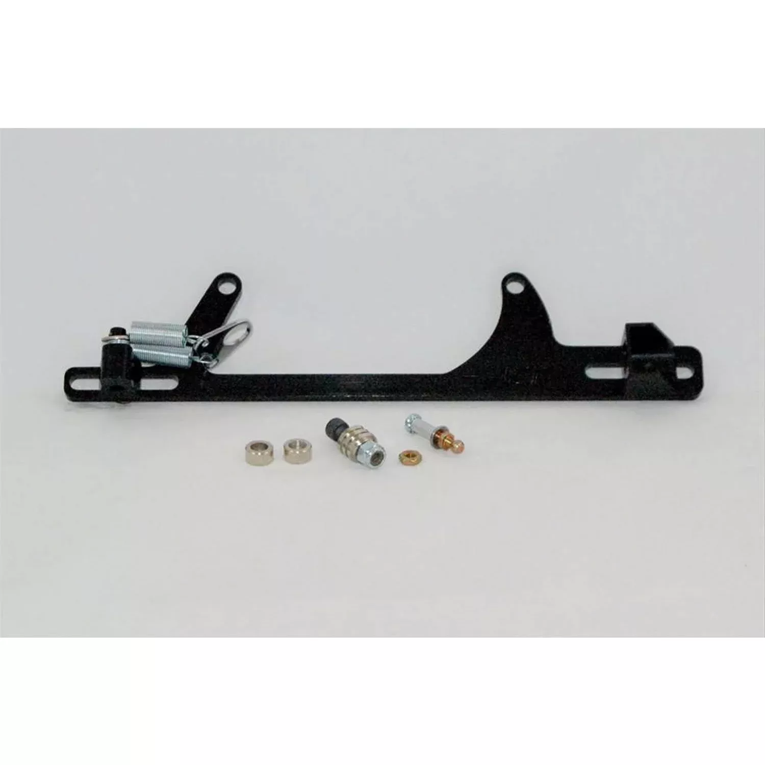 AED Performance Carb Mount Throttle Cable Bracket Return Spring Aluminum Black Anodize - Ford Cable