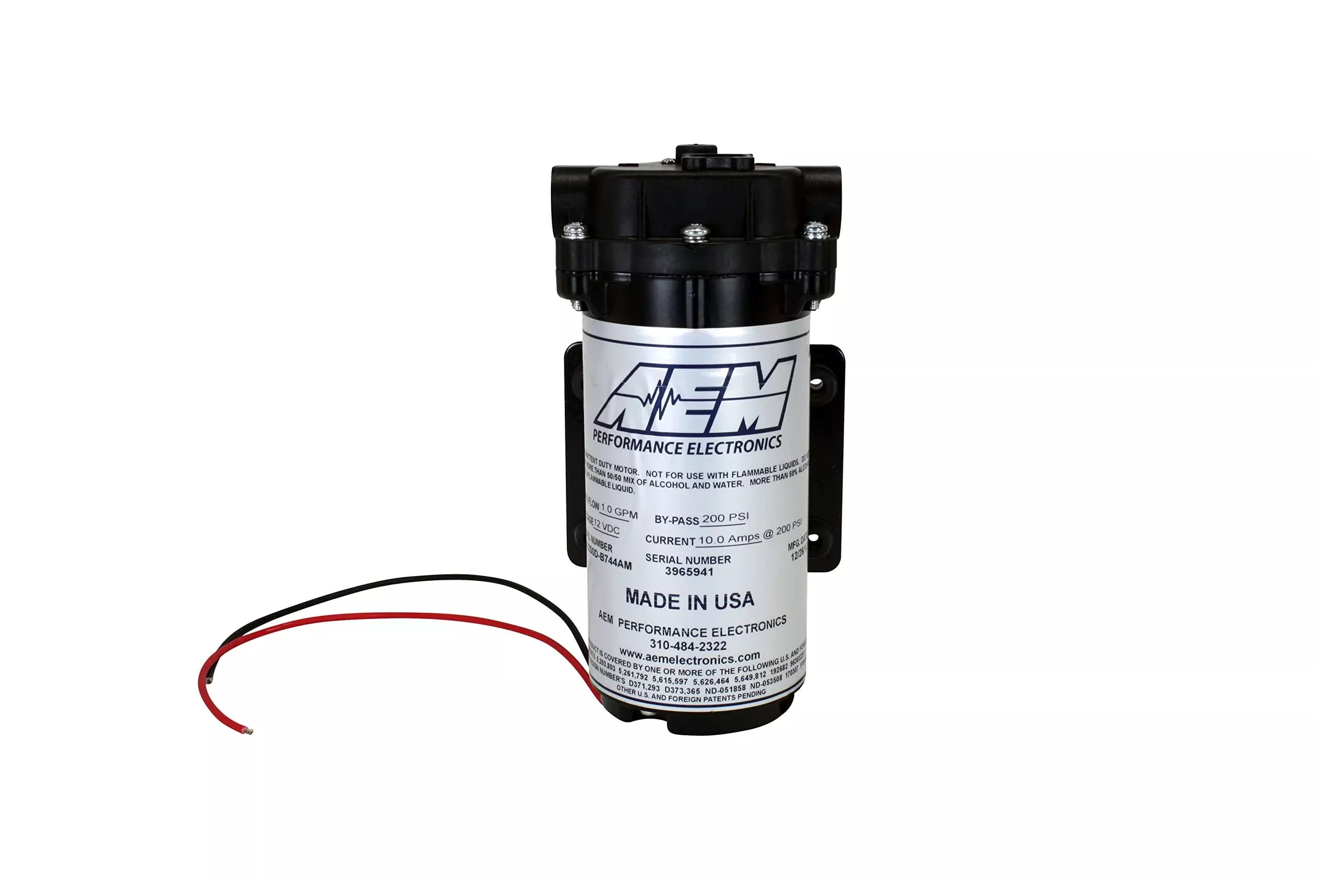 Aem 30-3015 Water/Methanol Injection Pump