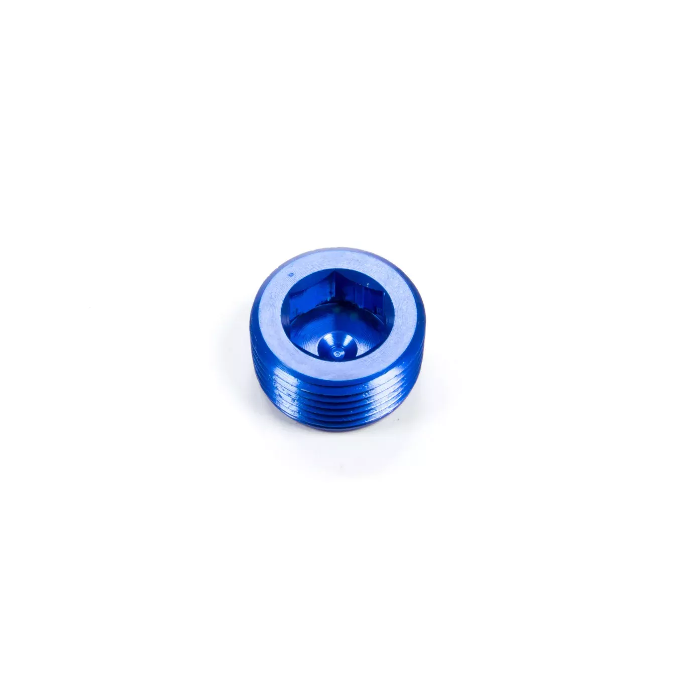 Aeroquip Aluminum Allen Head Plug - 3/4 in NPT - Blue