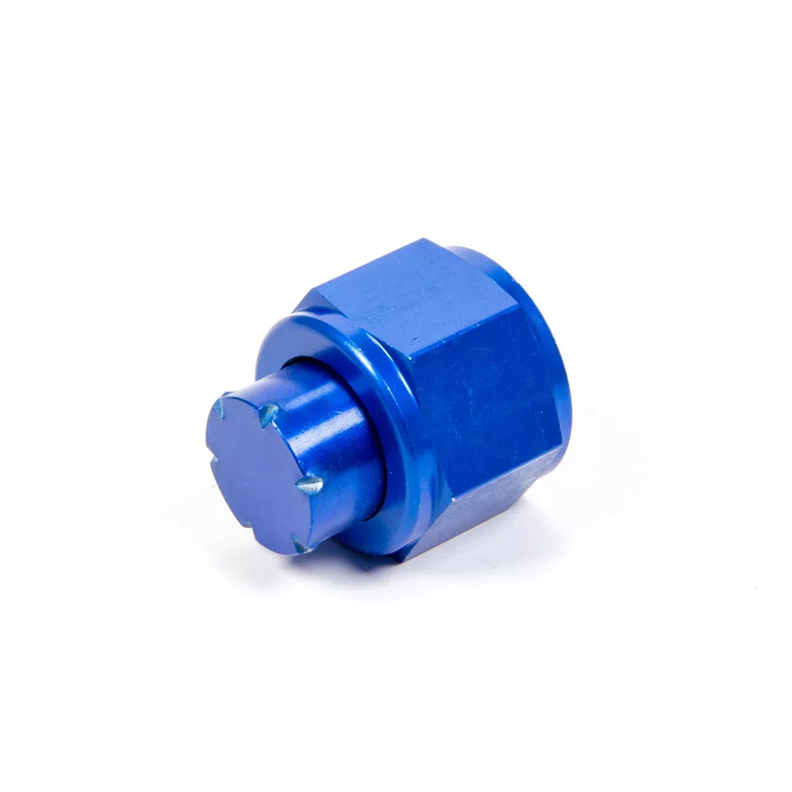 Aeroquip Aluminum Cap -12 AN - Blue