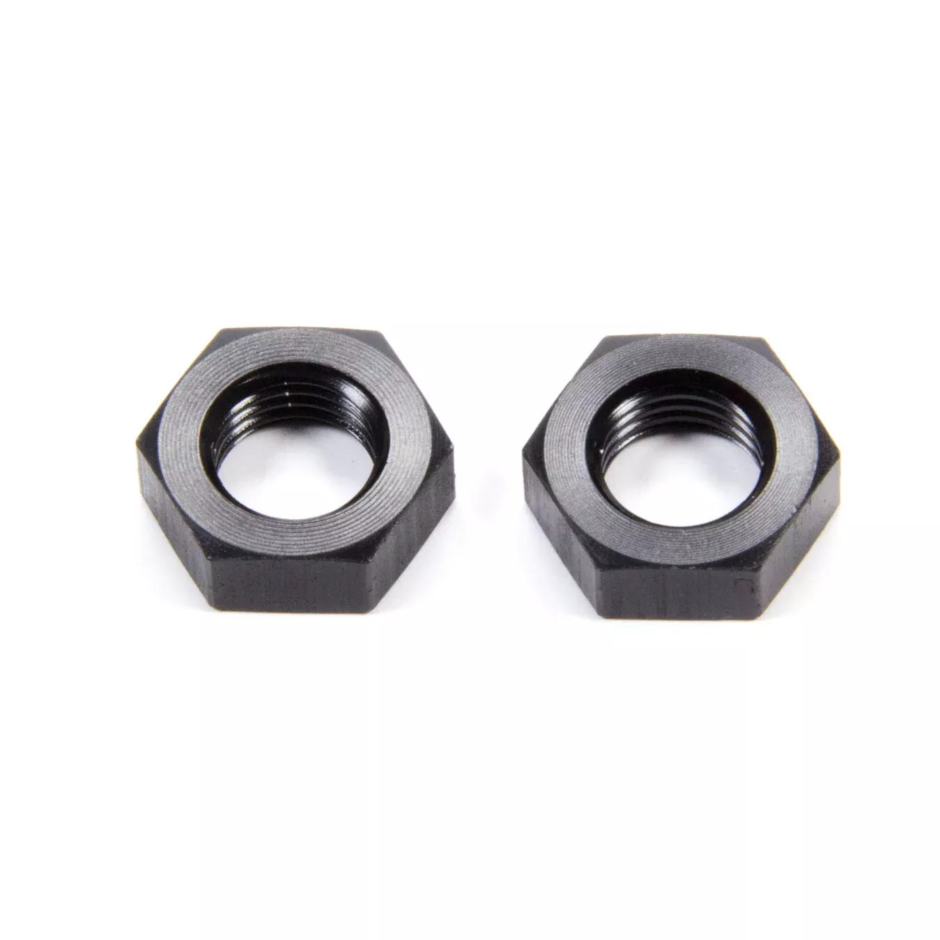 Aeroquip Bulkhead Fitting Nut -4 AN - Black (2 Pack)