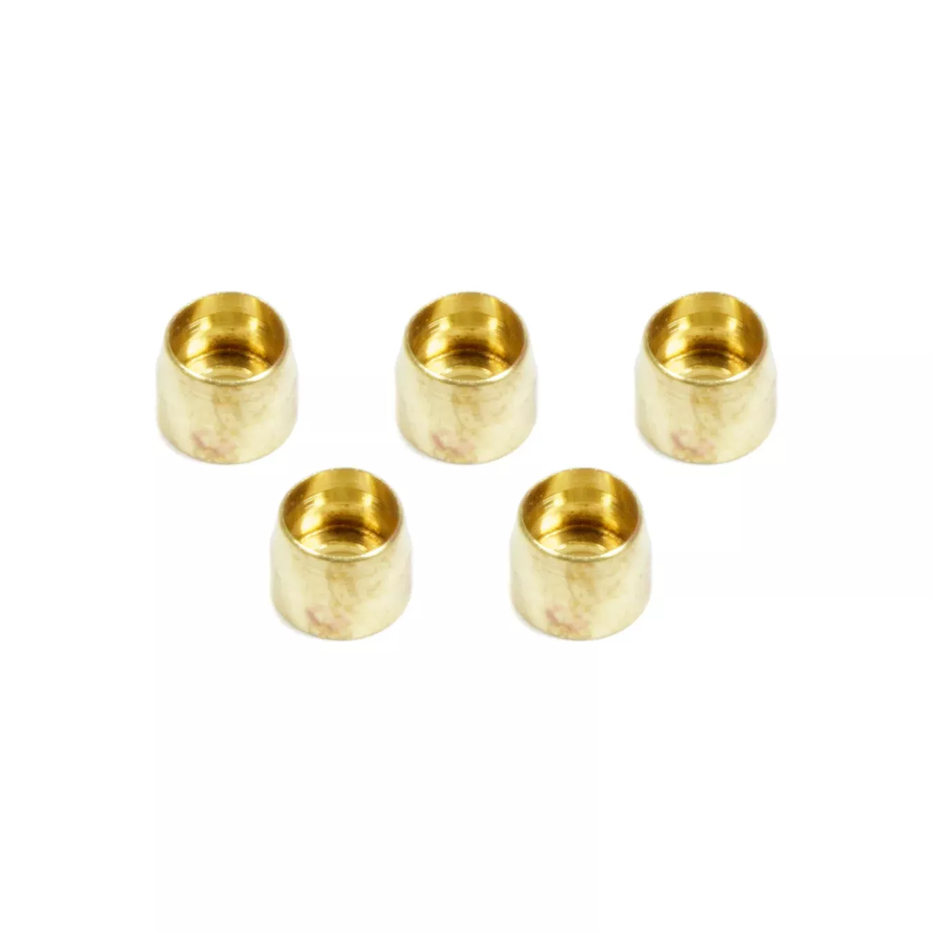 Aeroquip Compression Ferrule -3 AN - Brass - PTFE Fittings (Set of 5)