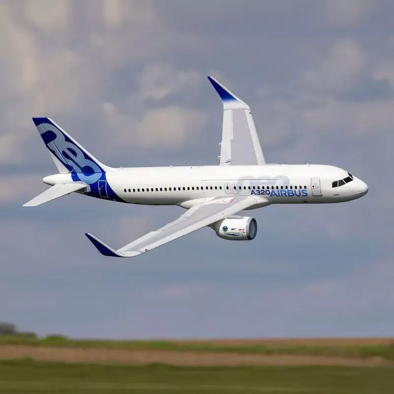 Airbus A320neo 1.5m Airliner Twin 64mm EDF BNF Basic