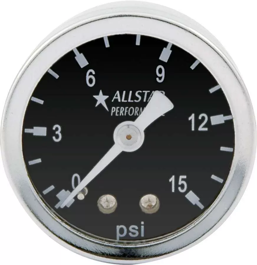 Allstar Performance 0-15 PSI 1-1/2" Gauge
