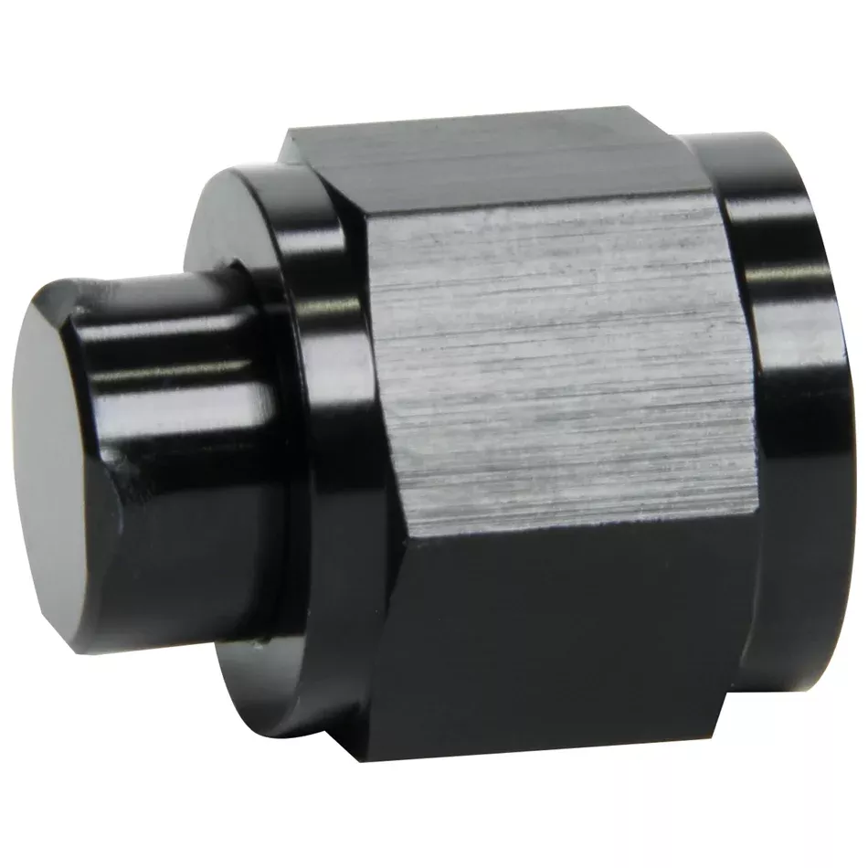 Allstar Performance Aluminum Cap -4 AN - Black