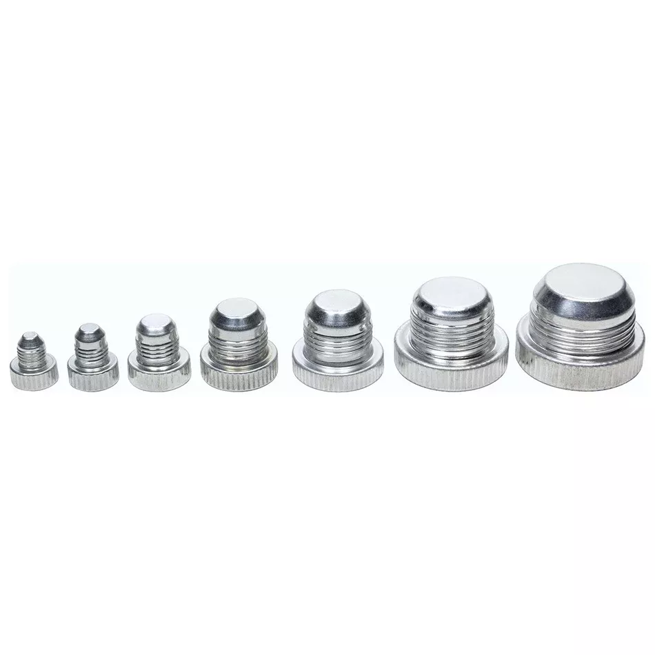 Allstar Performance Aluminum AN Dust Plug Kit -3 AN to -16 AN