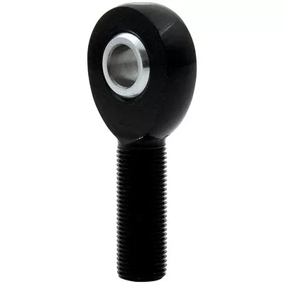 Allstar Performance Aluminum Rod End LH Male Black 1/2 ID x 5/8 Thread