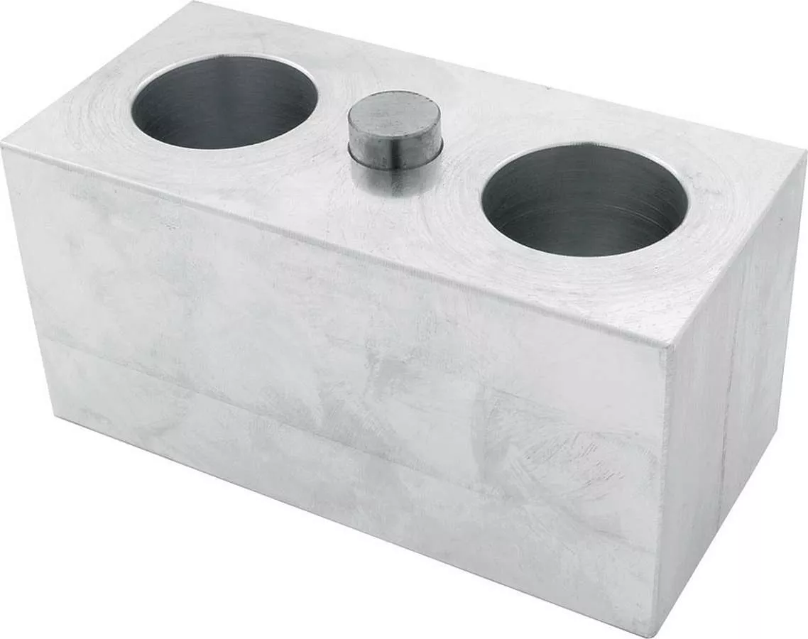 Allstar Performance Billet Aluminum Lowering Block - 2-1/2"H x 2-1/2"W x 5" L - 9/16" Pin Diameter