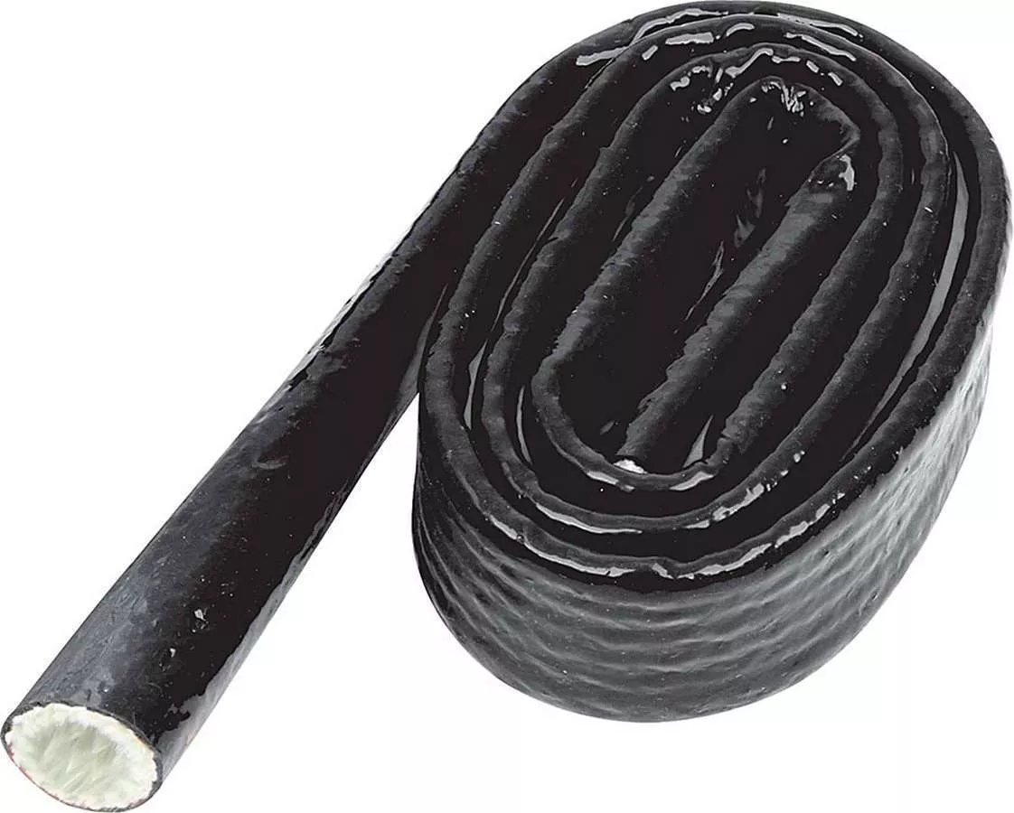 Allstar Performance FireFlex Heat Sleeve - 1/2" x 3 Ft. - Black