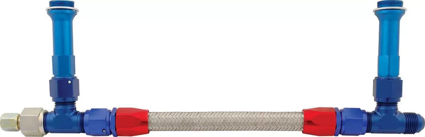 Allstar Performance Fuel Line Dual Feed -08 AN, Fits Holley Dominator