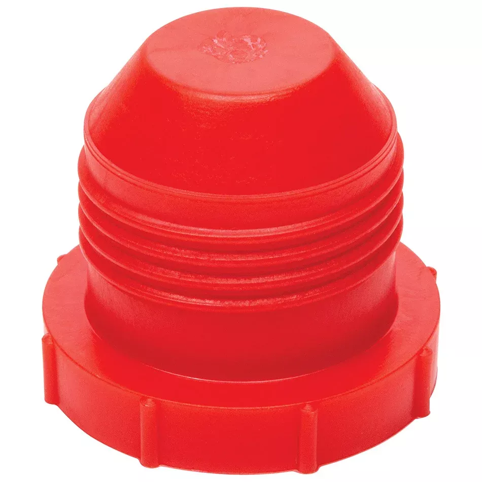 Allstar Performance Plastic AN Dust Plug -12 AN - Red (Set of 10)