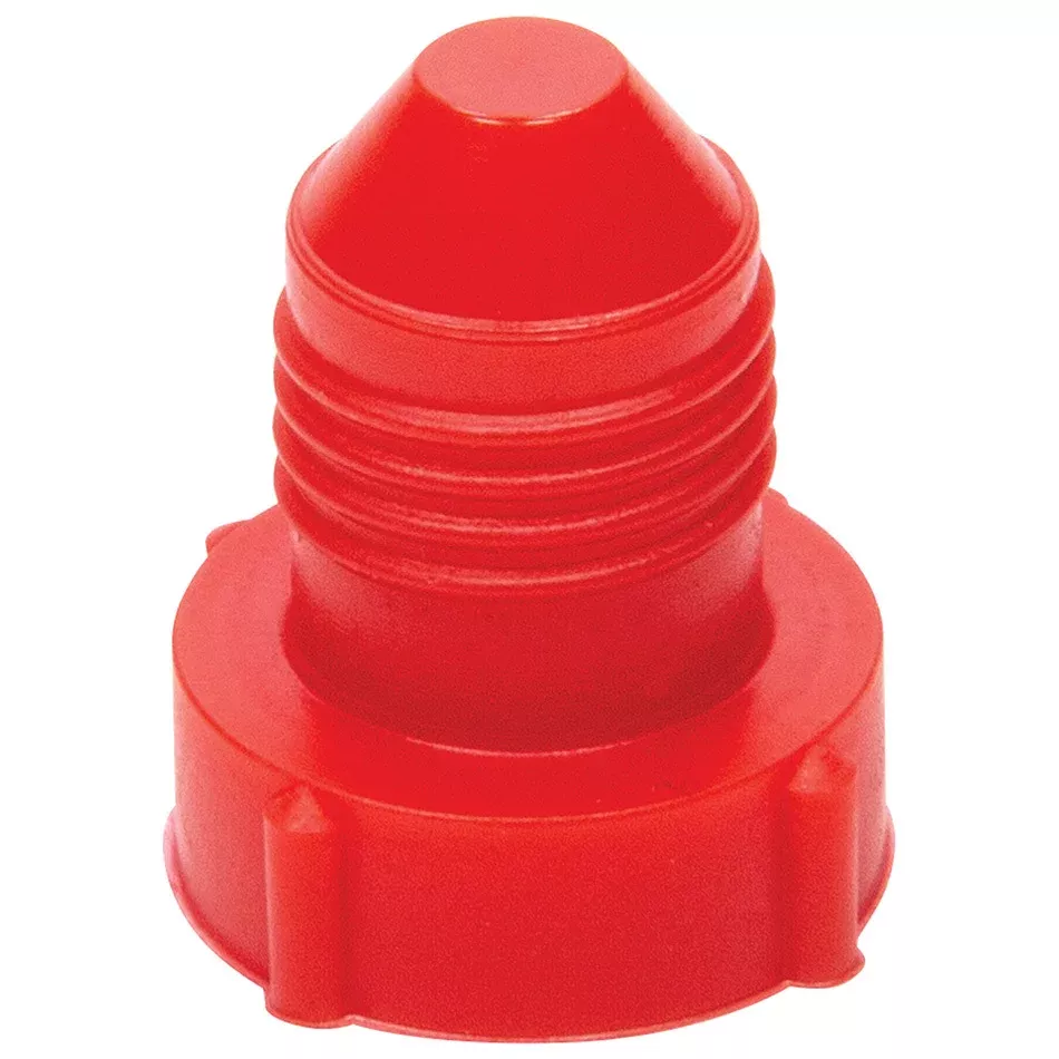 Allstar Performance Plastic AN Dust Plug -3 AN - Red (Set of 20)