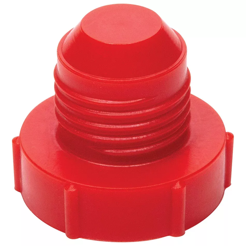 Allstar Performance Plastic AN Dust Plug -6 AN - Red (Set of 20)