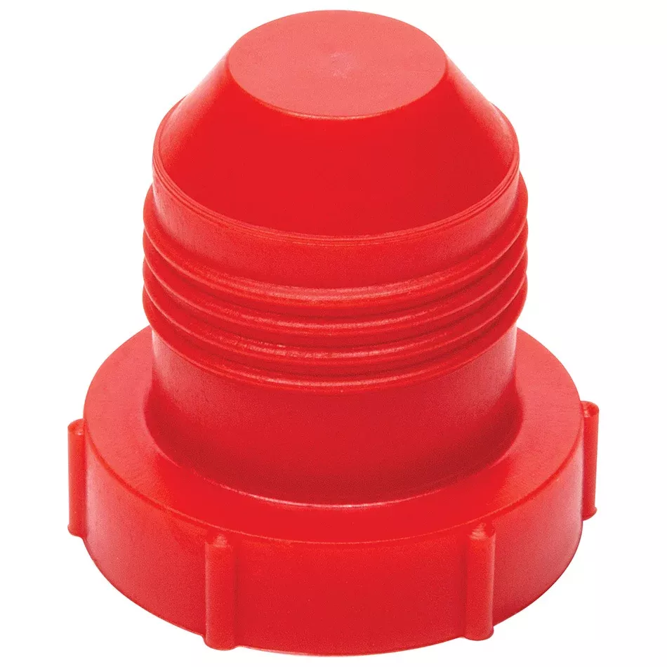 Allstar Performance Plastic AN Dust Plug -8 AN - Red (Set of 20)