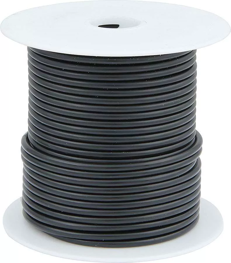 Allstar Performance Primary Wire - Black - 100' Spool - 14AWG